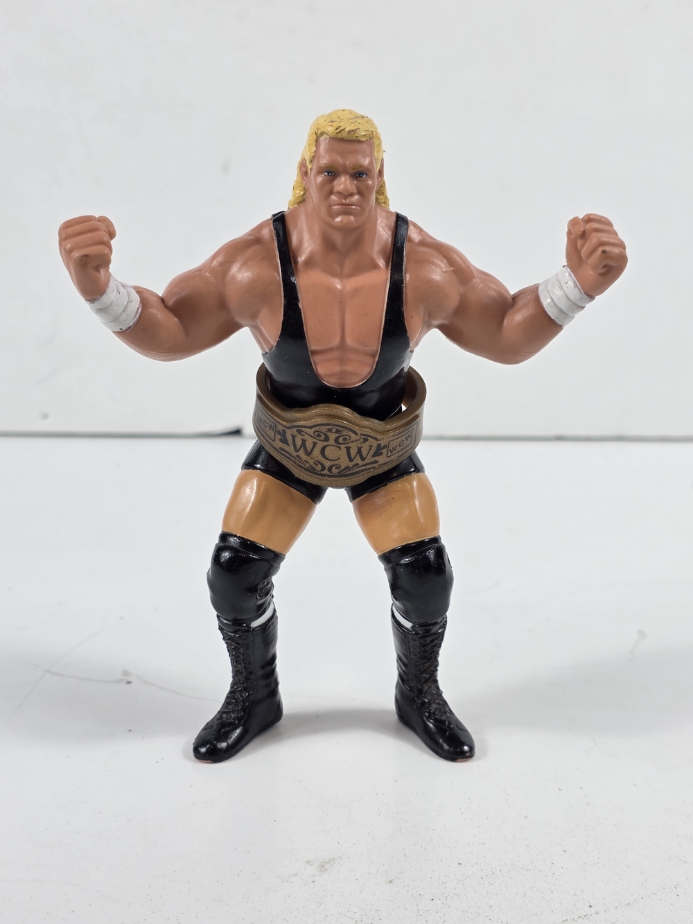 Vintage 1990 Galoob WCW Sid Vicious With Belt